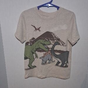 Garanimals Dinosaur Adventure T-Shirt - Tan and Green